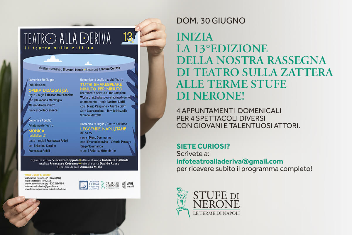 Teatro Alla Deriva 2024 Terme Stufe Di Nerone